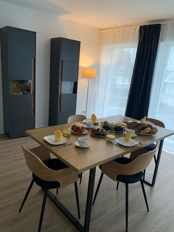 Eifel24, Neues Und Barrierefreies Appartement Mit Terrasse Schwirzheim Exterior foto